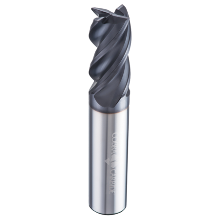 ADDER Endmill, 4 FL, 12, Length of Cut: 25 mm 14112 